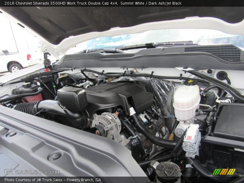  2018 Silverado 3500HD Work Truck Double Cab 4x4 Engine - 6.0 Liter OHV 16-Valve VVT Vortec V8