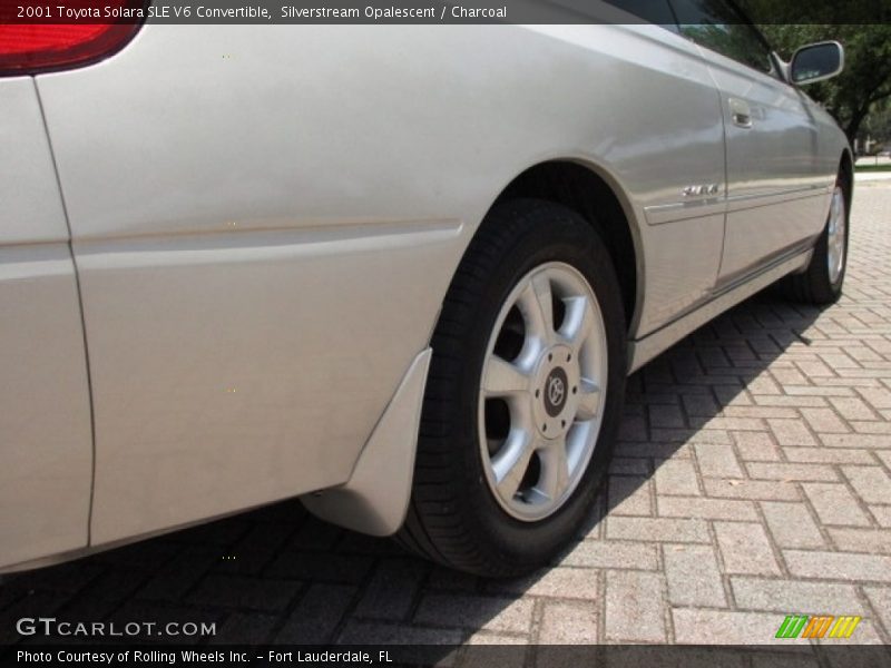 Silverstream Opalescent / Charcoal 2001 Toyota Solara SLE V6 Convertible