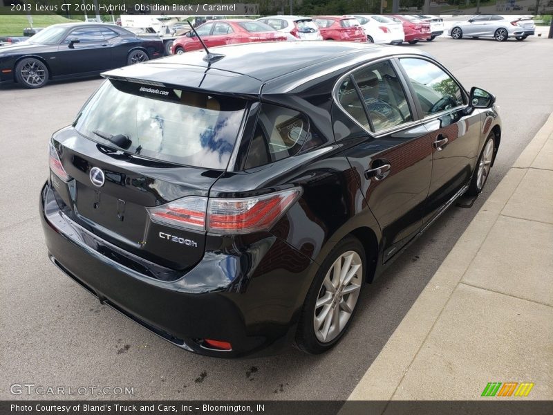 Obsidian Black / Caramel 2013 Lexus CT 200h Hybrid