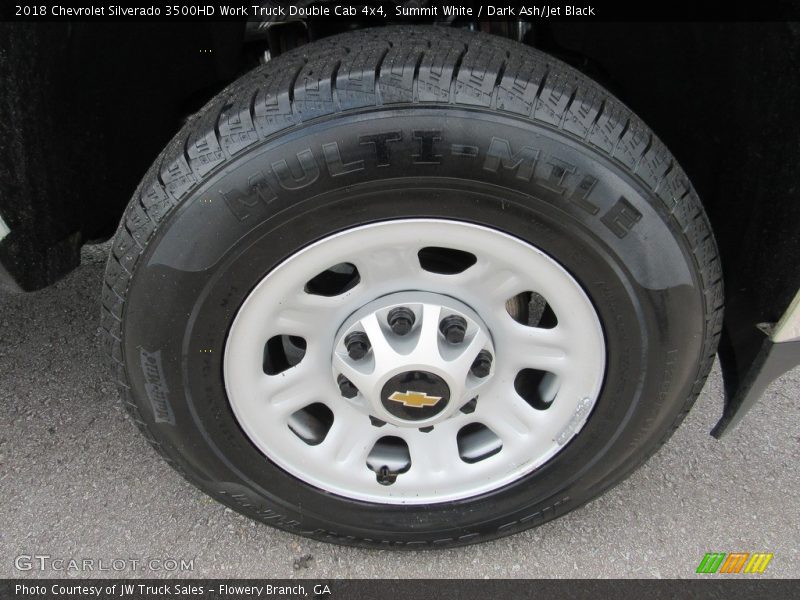  2018 Silverado 3500HD Work Truck Double Cab 4x4 Wheel