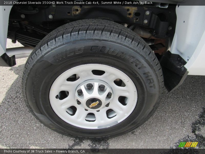  2018 Silverado 3500HD Work Truck Double Cab 4x4 Wheel