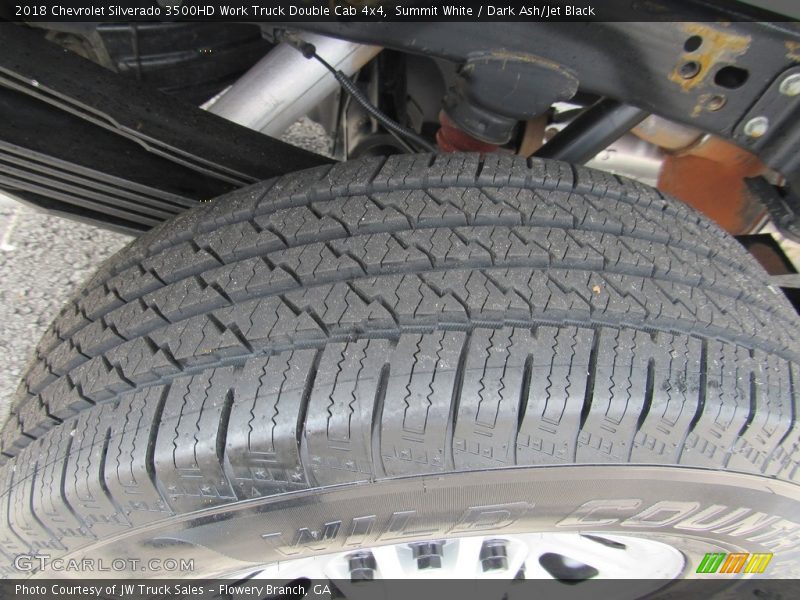 Summit White / Dark Ash/Jet Black 2018 Chevrolet Silverado 3500HD Work Truck Double Cab 4x4
