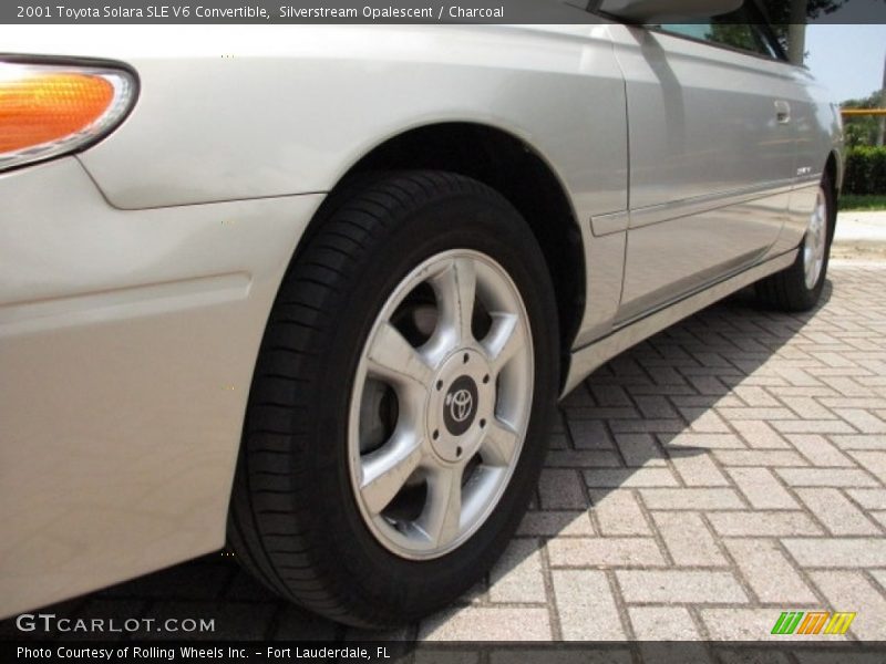 Silverstream Opalescent / Charcoal 2001 Toyota Solara SLE V6 Convertible