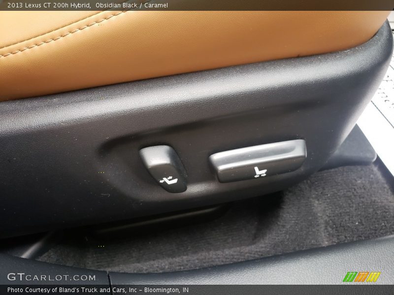 Obsidian Black / Caramel 2013 Lexus CT 200h Hybrid