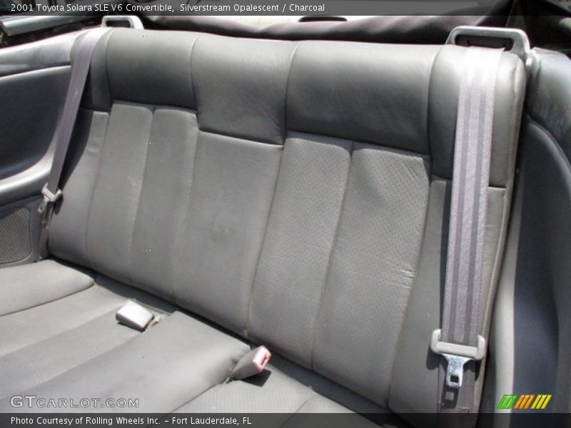 Silverstream Opalescent / Charcoal 2001 Toyota Solara SLE V6 Convertible