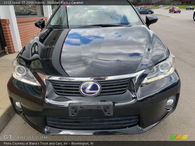 Obsidian Black / Caramel 2013 Lexus CT 200h Hybrid