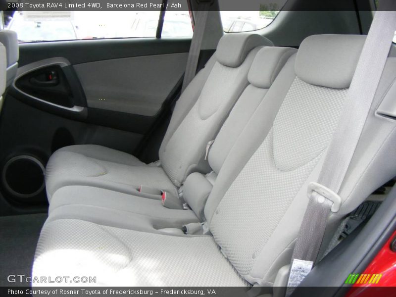 Barcelona Red Pearl / Ash 2008 Toyota RAV4 Limited 4WD