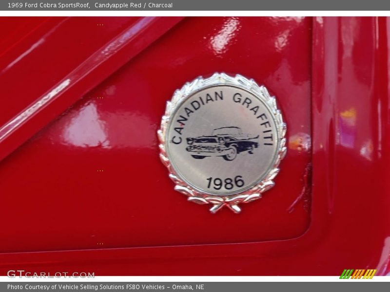 Candyapple Red / Charcoal 1969 Ford Cobra SportsRoof