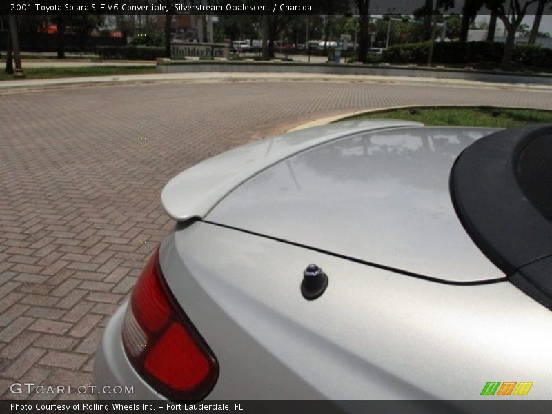 Silverstream Opalescent / Charcoal 2001 Toyota Solara SLE V6 Convertible