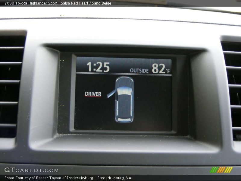 Salsa Red Pearl / Sand Beige 2008 Toyota Highlander Sport