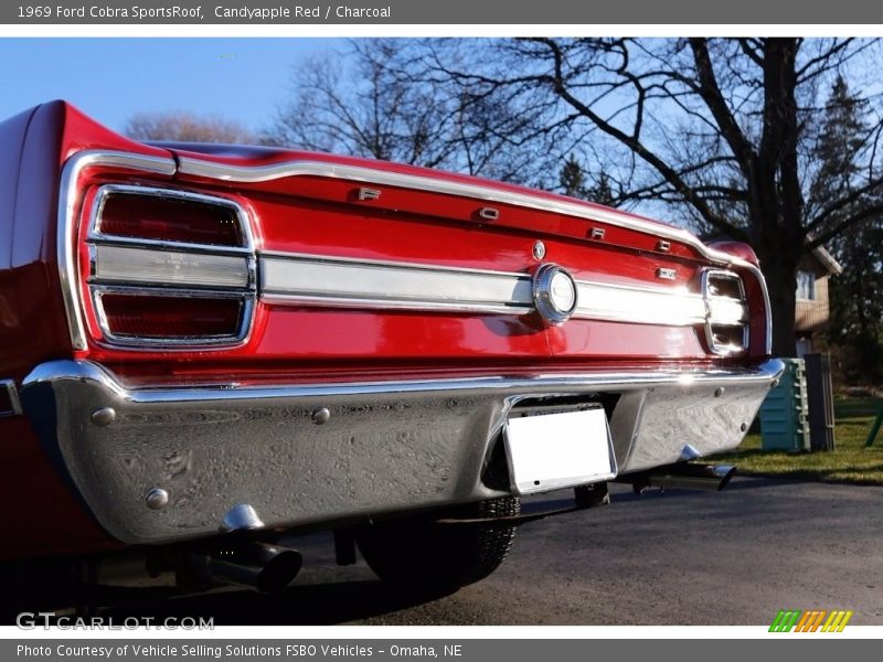 Candyapple Red / Charcoal 1969 Ford Cobra SportsRoof