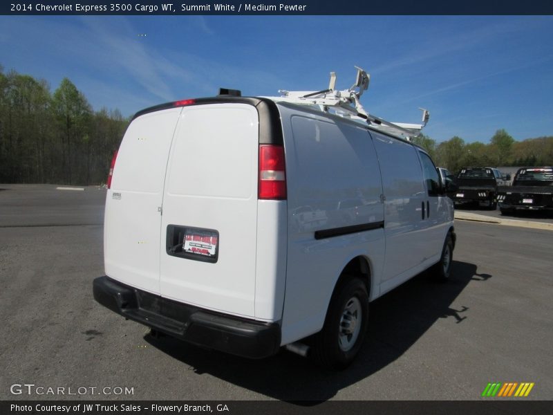 Summit White / Medium Pewter 2014 Chevrolet Express 3500 Cargo WT