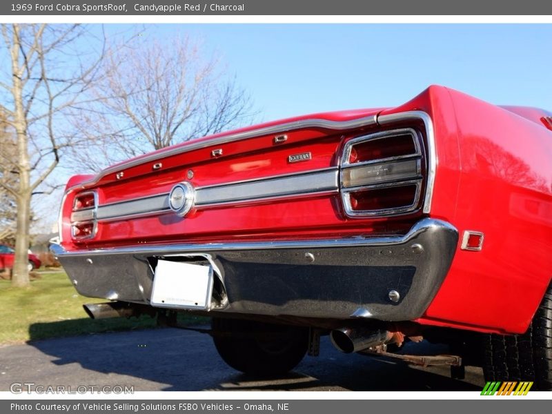 Candyapple Red / Charcoal 1969 Ford Cobra SportsRoof