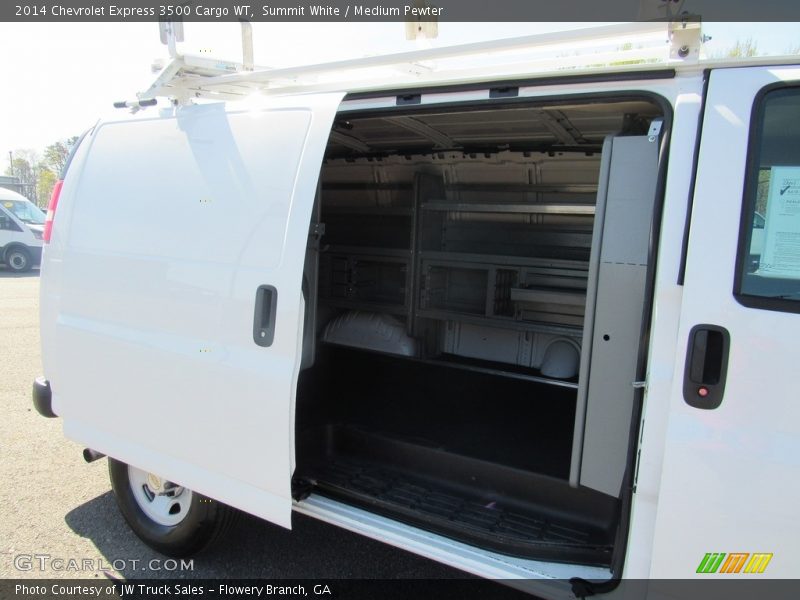 Summit White / Medium Pewter 2014 Chevrolet Express 3500 Cargo WT