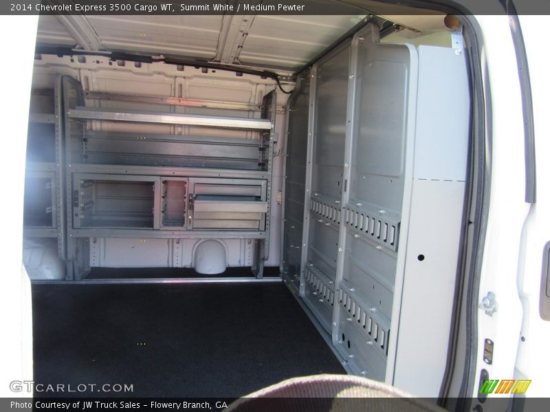 Summit White / Medium Pewter 2014 Chevrolet Express 3500 Cargo WT