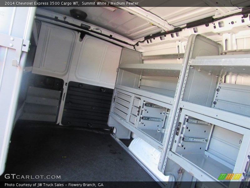 Summit White / Medium Pewter 2014 Chevrolet Express 3500 Cargo WT