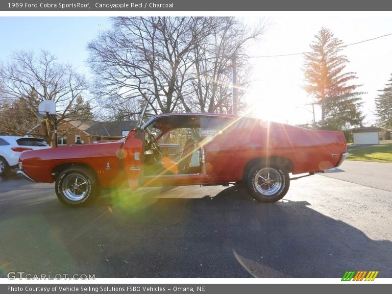 Candyapple Red / Charcoal 1969 Ford Cobra SportsRoof