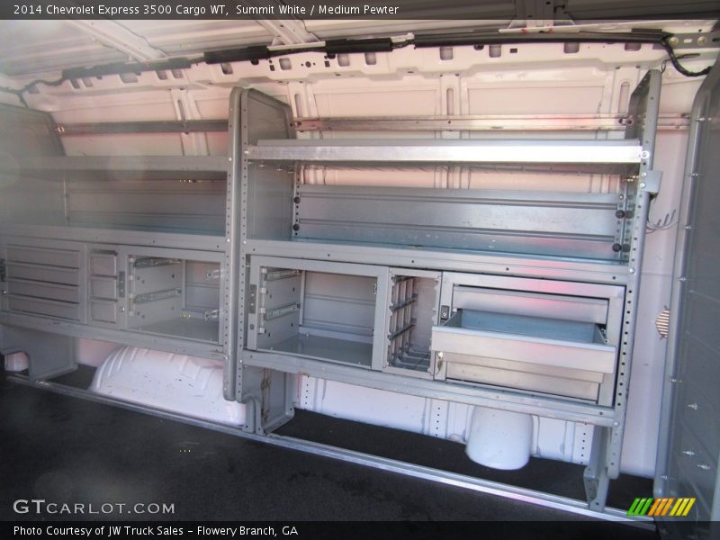Summit White / Medium Pewter 2014 Chevrolet Express 3500 Cargo WT