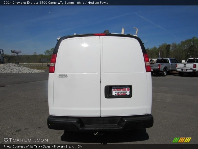 Summit White / Medium Pewter 2014 Chevrolet Express 3500 Cargo WT