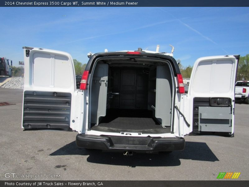 Summit White / Medium Pewter 2014 Chevrolet Express 3500 Cargo WT