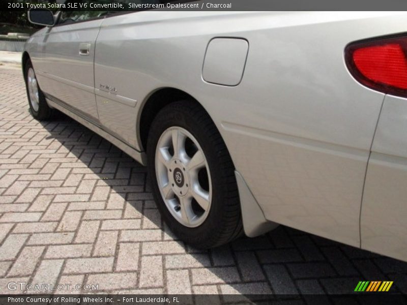 Silverstream Opalescent / Charcoal 2001 Toyota Solara SLE V6 Convertible
