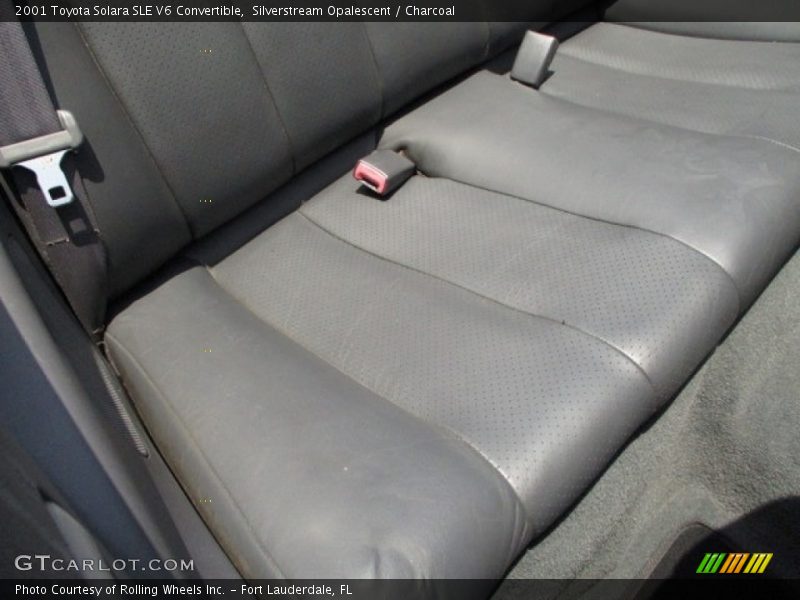 Silverstream Opalescent / Charcoal 2001 Toyota Solara SLE V6 Convertible