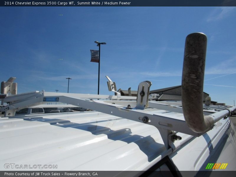 Summit White / Medium Pewter 2014 Chevrolet Express 3500 Cargo WT