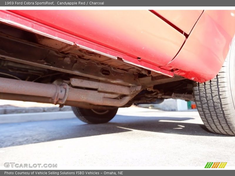 Undercarriage of 1969 Cobra SportsRoof