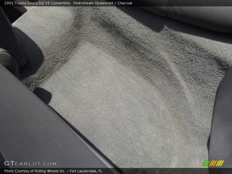 Silverstream Opalescent / Charcoal 2001 Toyota Solara SLE V6 Convertible