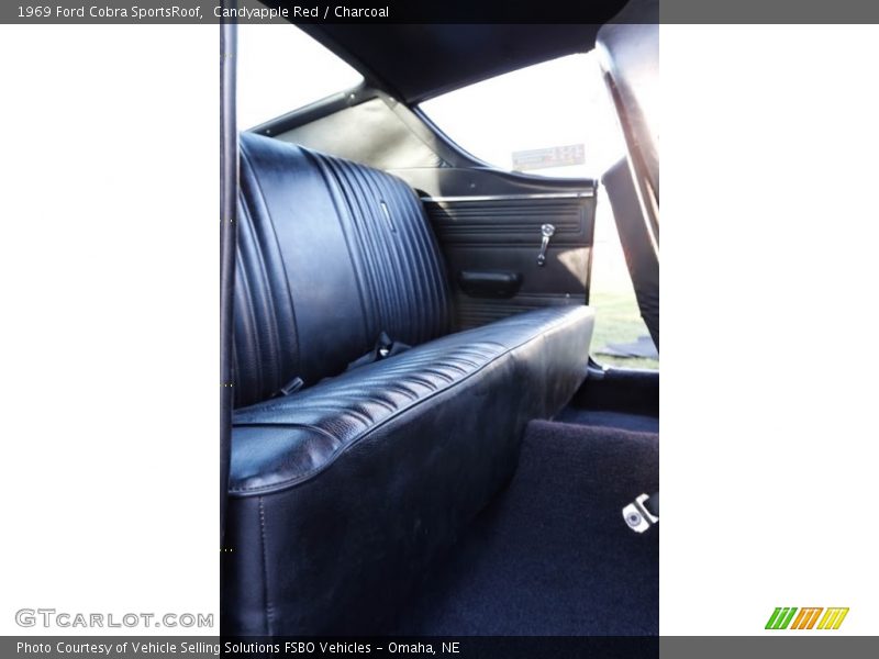 Rear Seat of 1969 Cobra SportsRoof