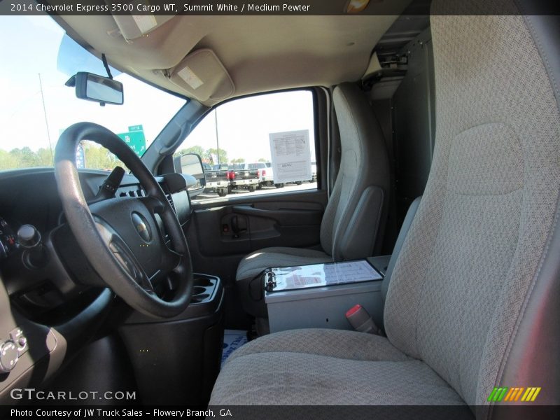 Front Seat of 2014 Express 3500 Cargo WT