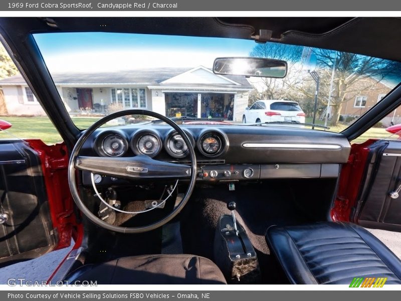  1969 Cobra SportsRoof Charcoal Interior