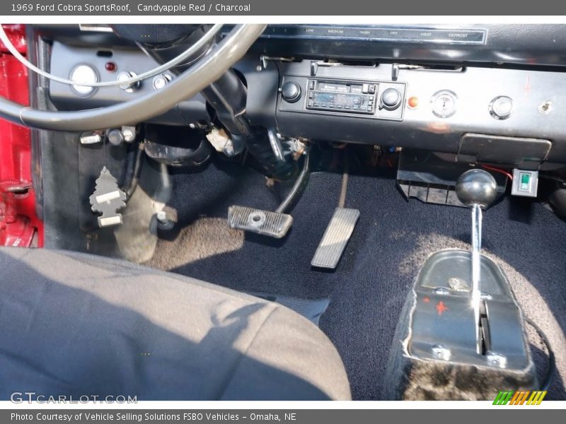 Controls of 1969 Cobra SportsRoof