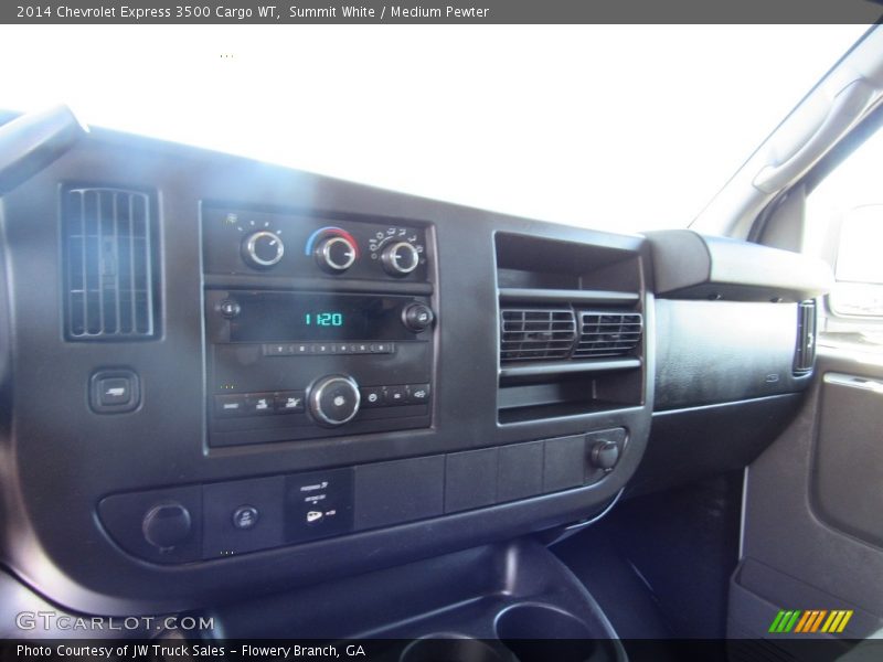 Summit White / Medium Pewter 2014 Chevrolet Express 3500 Cargo WT