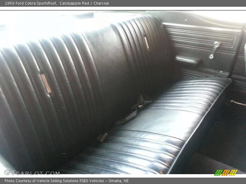 Rear Seat of 1969 Cobra SportsRoof