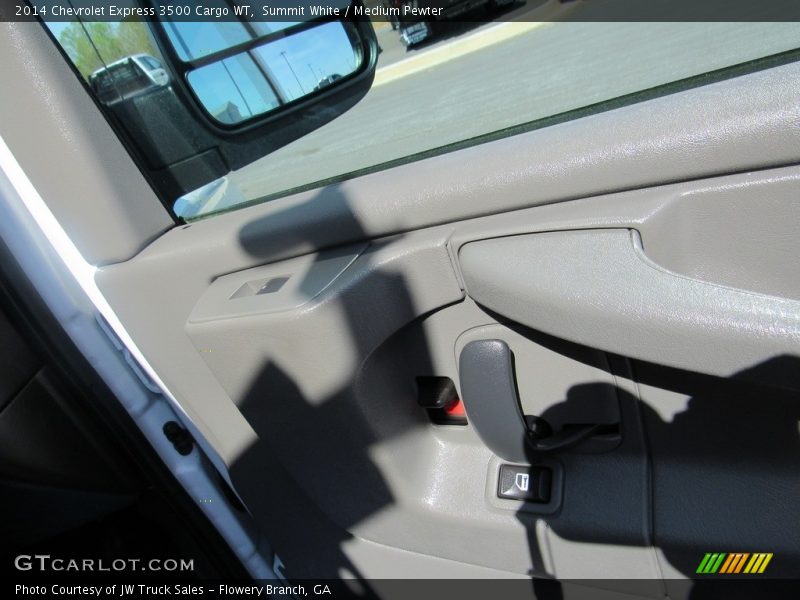 Summit White / Medium Pewter 2014 Chevrolet Express 3500 Cargo WT