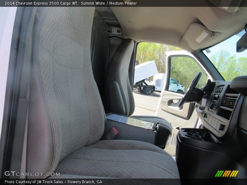 Summit White / Medium Pewter 2014 Chevrolet Express 3500 Cargo WT