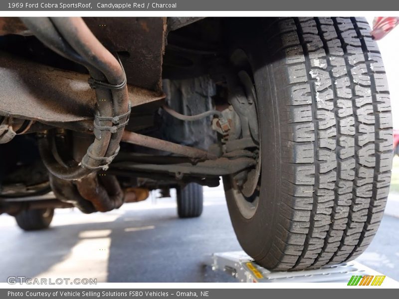 Undercarriage of 1969 Cobra SportsRoof