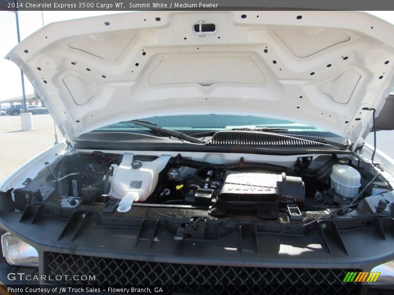 Summit White / Medium Pewter 2014 Chevrolet Express 3500 Cargo WT