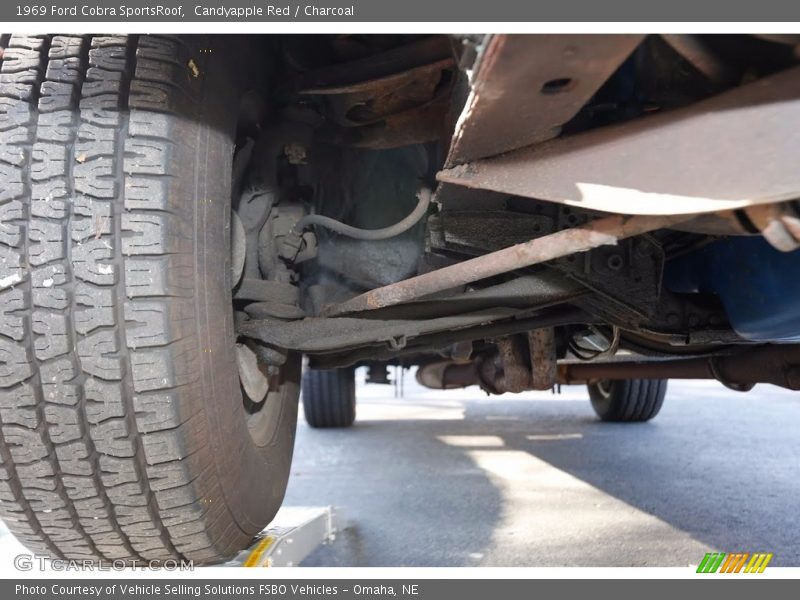 Undercarriage of 1969 Cobra SportsRoof