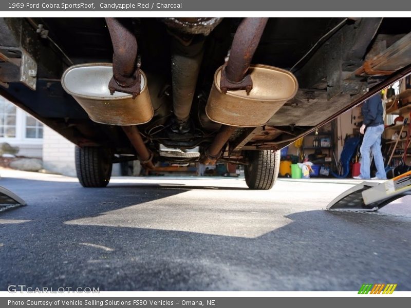 Undercarriage of 1969 Cobra SportsRoof