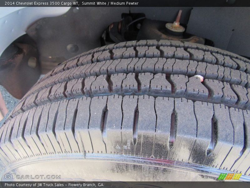 Summit White / Medium Pewter 2014 Chevrolet Express 3500 Cargo WT