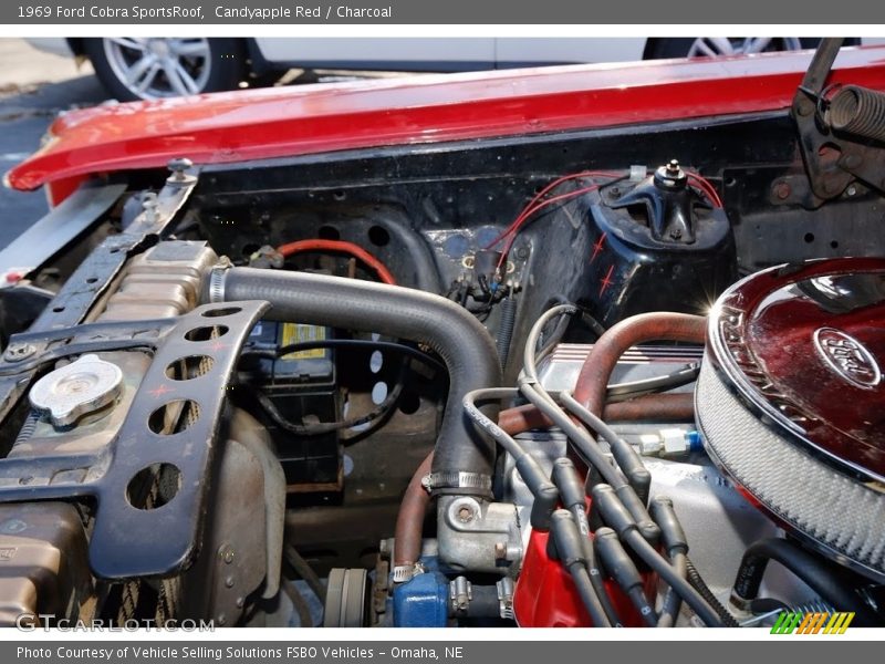 Candyapple Red / Charcoal 1969 Ford Cobra SportsRoof