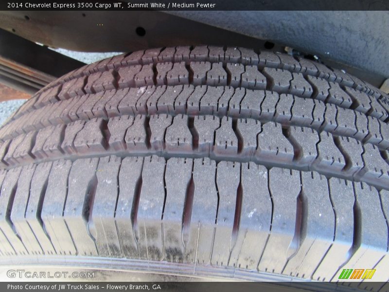 Summit White / Medium Pewter 2014 Chevrolet Express 3500 Cargo WT