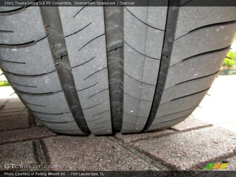 Silverstream Opalescent / Charcoal 2001 Toyota Solara SLE V6 Convertible