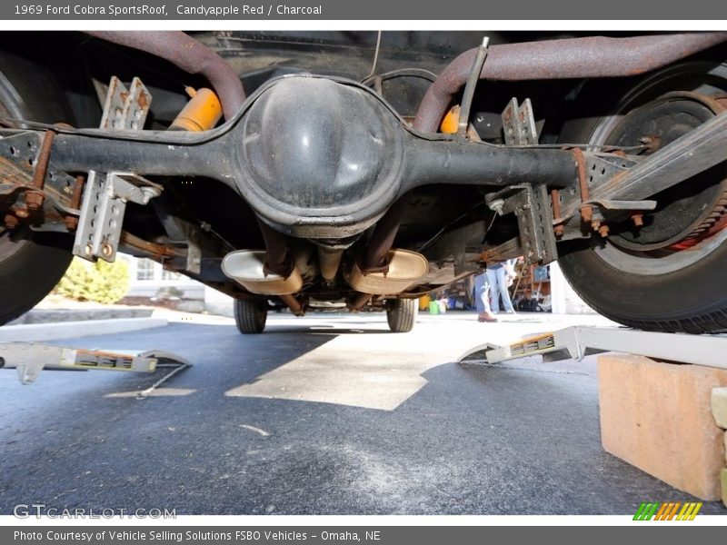 Undercarriage of 1969 Cobra SportsRoof