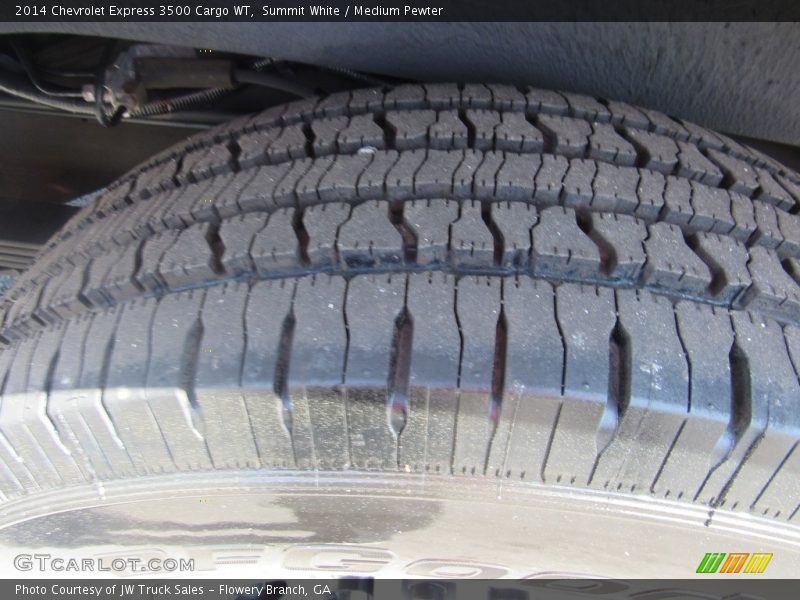 Summit White / Medium Pewter 2014 Chevrolet Express 3500 Cargo WT