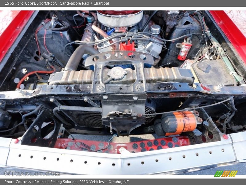 Candyapple Red / Charcoal 1969 Ford Cobra SportsRoof