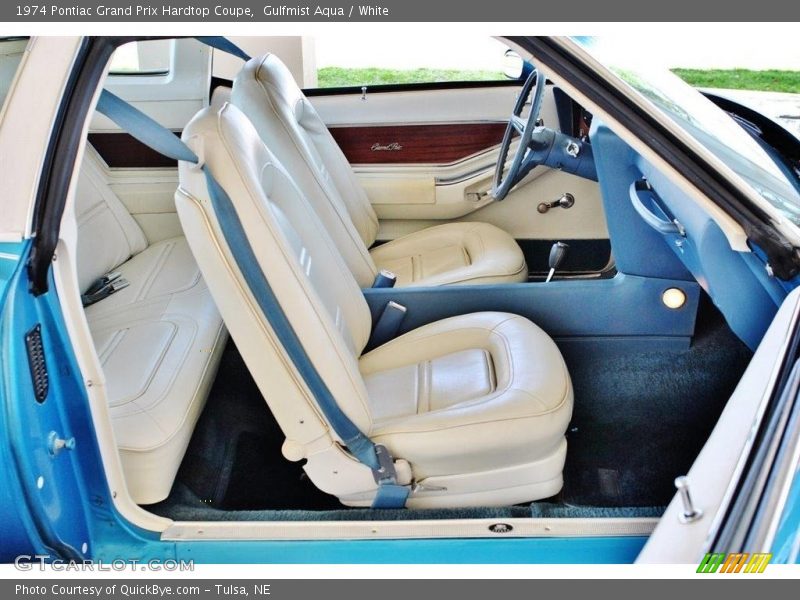 Front Seat of 1974 Grand Prix Hardtop Coupe