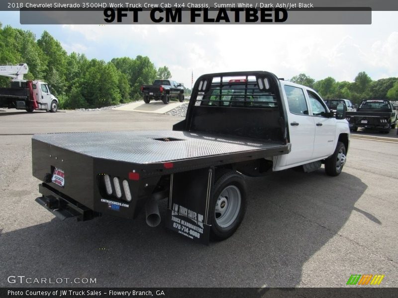Summit White / Dark Ash/Jet Black 2018 Chevrolet Silverado 3500HD Work Truck Crew Cab 4x4 Chassis